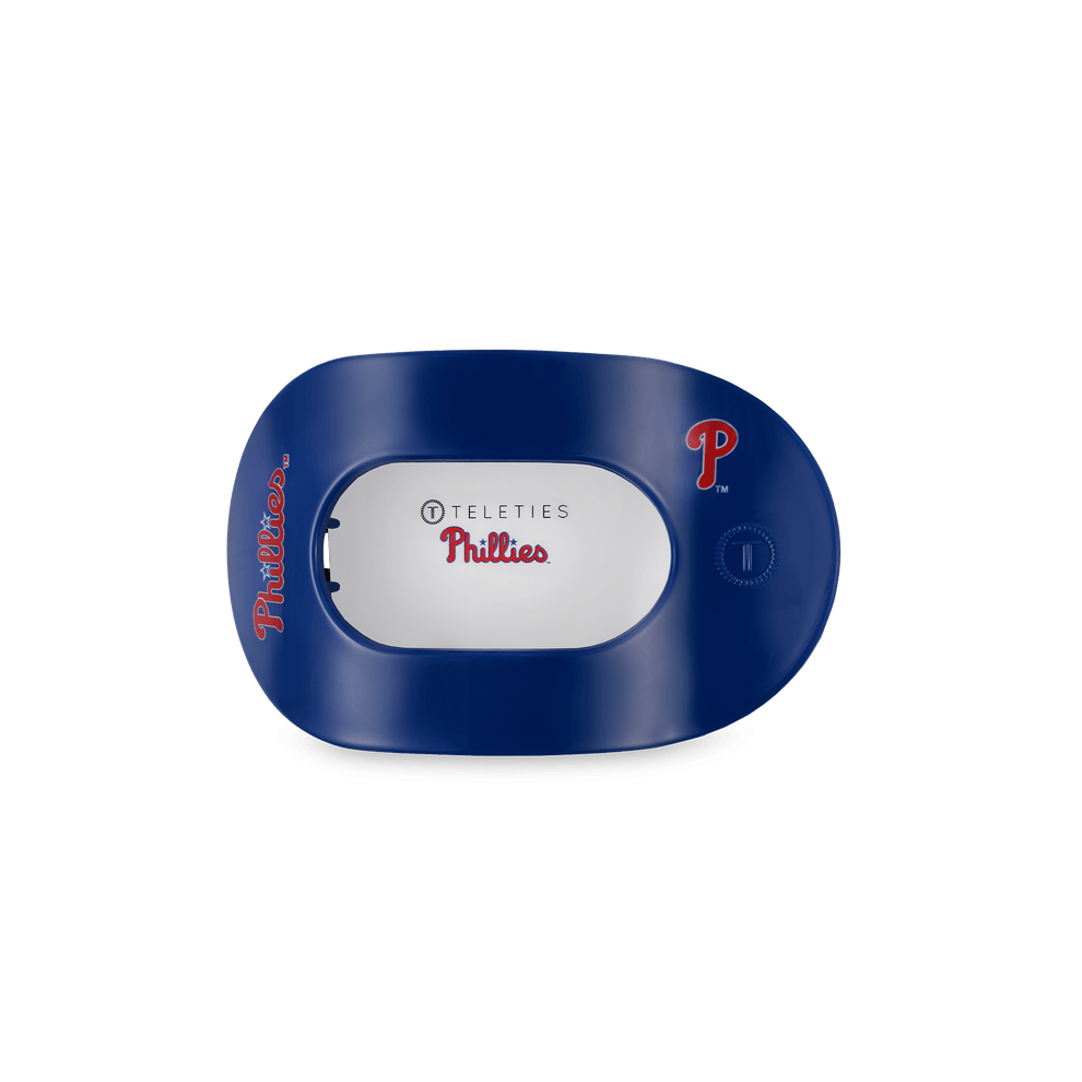 Philadelphia Phillies Small Flat Round Hair Clip - Hair Clips - TELETIES
