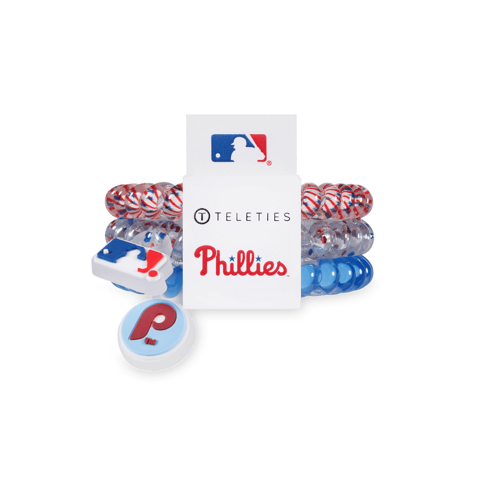 Philadelphia Phillies Small Hair Ties - Hair Ties - TELETIES
