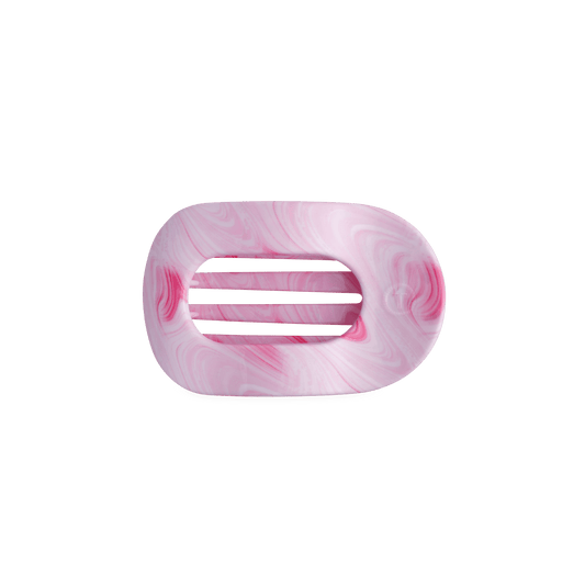 Pinch Me! Small Flat Round Hair Clip
                in Pink - Small
              