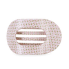 Pine & Pearl Large Flat Round Hair Clip - Hair Clips - TELETIES
