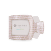TELETIES - Pine & Pearl Large Flat Square Hair Clip in White Pink Green - Large - Image - 2