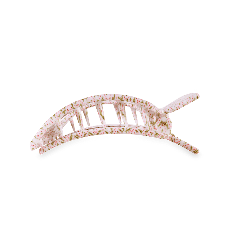 Pine & Pearl Large Flat Square Hair Clip - Hair Clips - TELETIES
