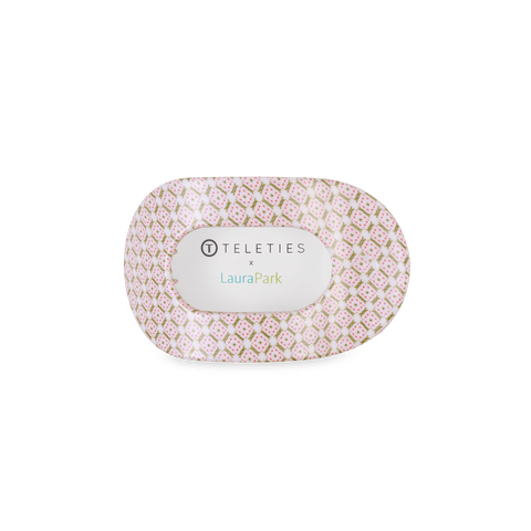 Pine & Pearl Small Flat Round Hair Clip