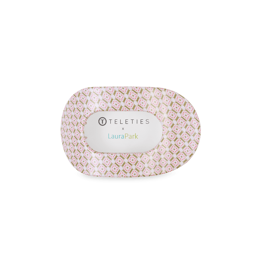 Pine & Pearl Small Flat Round Hair Clip - Hair Clips - TELETIES
