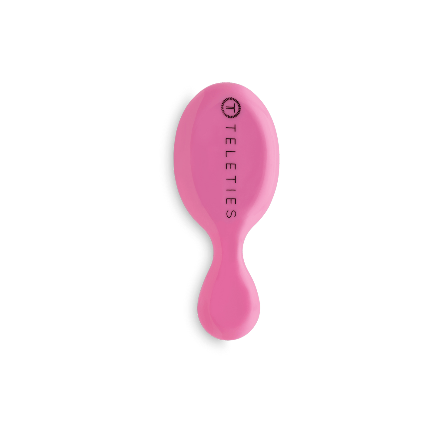 TELETIES - Pink Mini Hair Brush in Pink