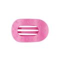 Pink Ribbon Medium Flat Round Clip
                in Pink - Medium
            