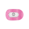 Pink Ribbon Medium Flat Round Clip - Hair Clips - TELETIES
