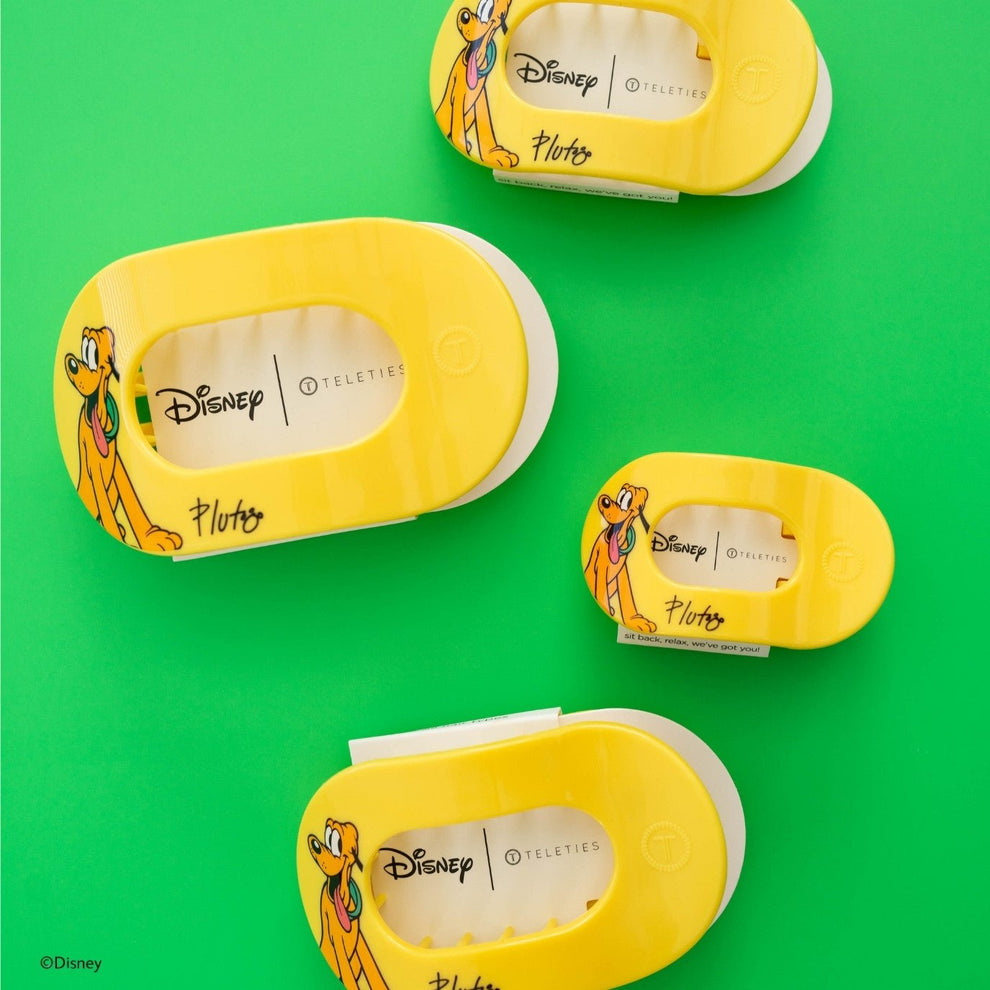 Pluto Medium Flat Round Hair Clip - Hair Clips - TELETIES
