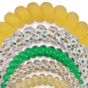 TELETIES - Pluto Mix Pack Hair Ties in Yellow Green - Mix Pack - Image - 3