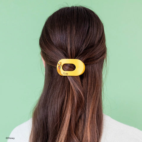 Pluto Small Flat Round Hair Clip