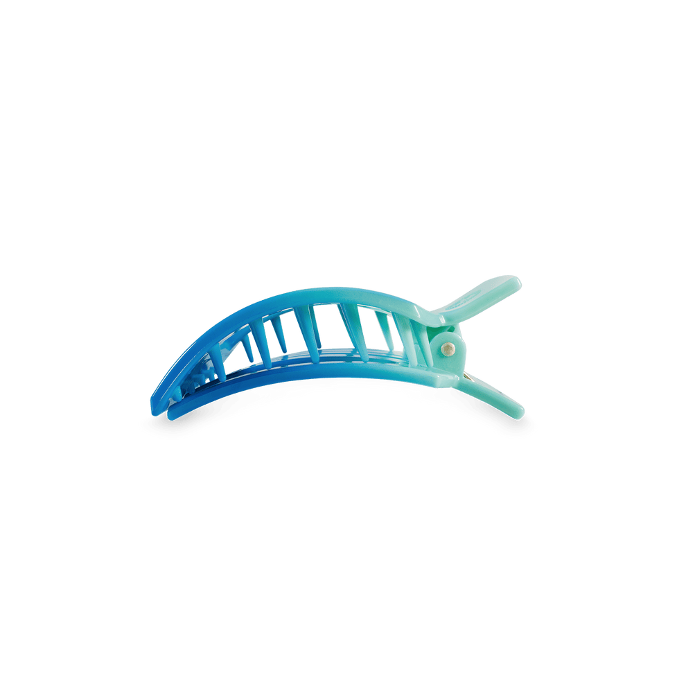 Poolside Small Flat Square Hair Clip - Small Hair Clip - TELETIES
