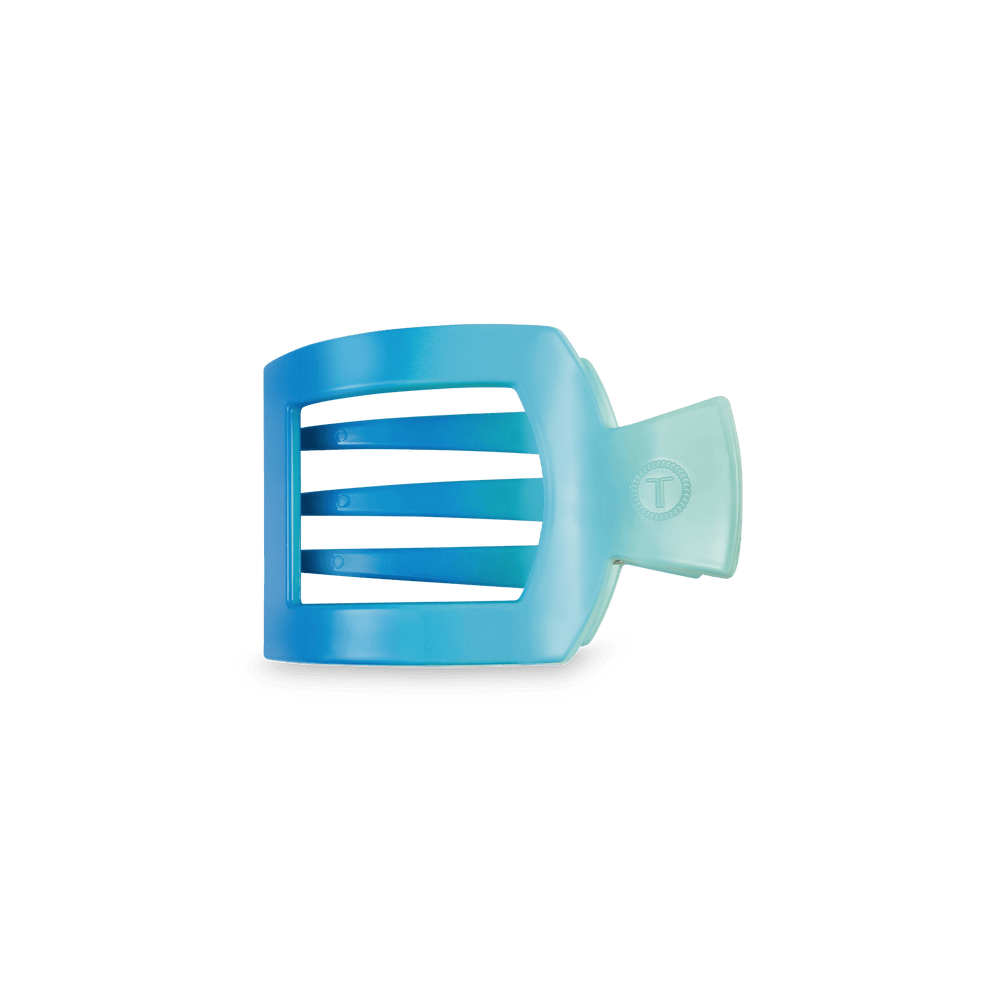 Poolside Small Flat Square Hair Clip - Small Hair Clip - TELETIES
