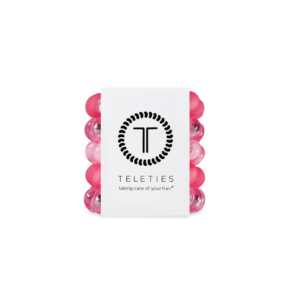 Pretty in Pink Tiny Hair Ties - Hair Ties - TELETIES
