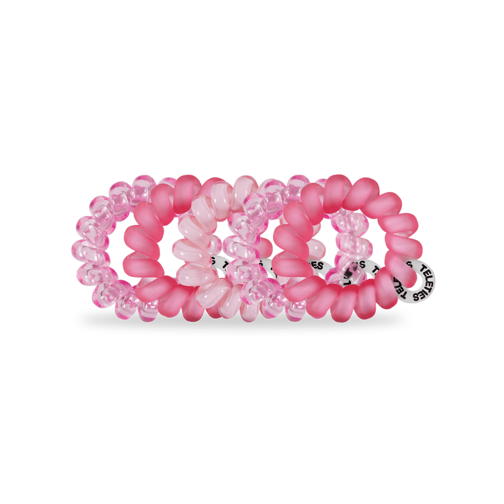 Pretty in Pink Tiny Hair Ties - Hair Ties - TELETIES
