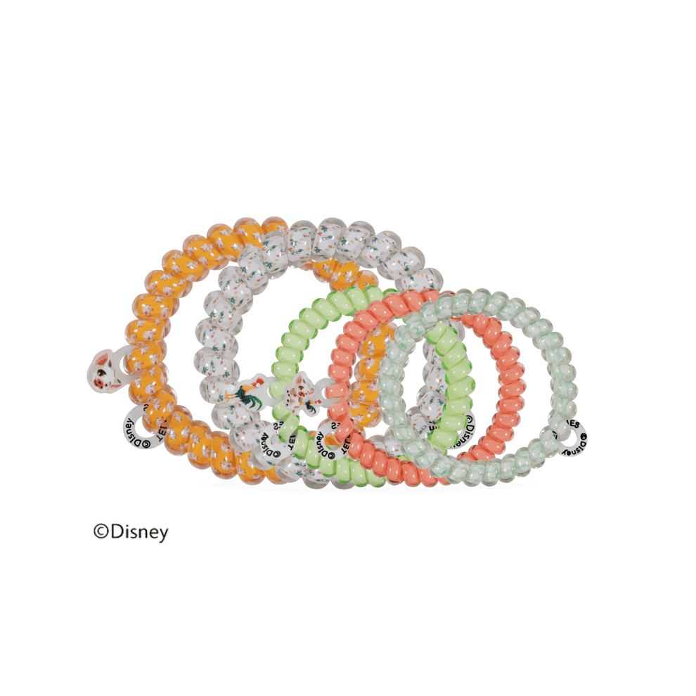 Pua and Heihei Mixed Hair Ties - Hair Ties - TELETIES
