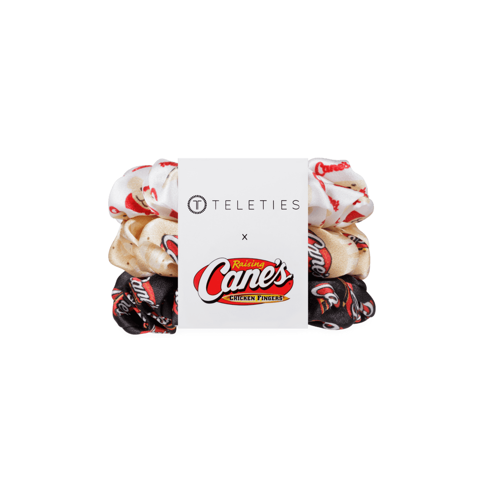 Raising Cane's Large Silk Scrunchie - Scrunchies - TELETIES
