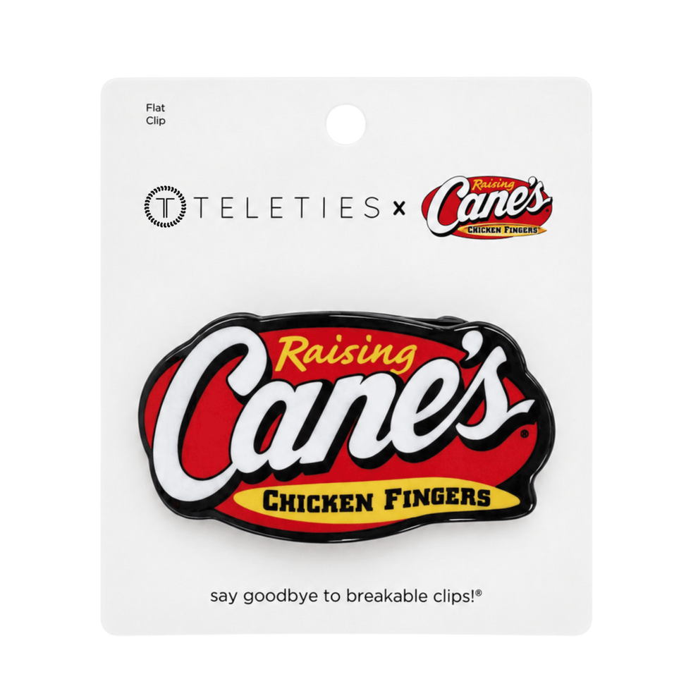 Raising Cane's Logo Flat Clip - Hair Clips - TELETIES
