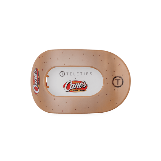 Raising Cane's Medium Flat Round Hair Clip
                 - Medium
              