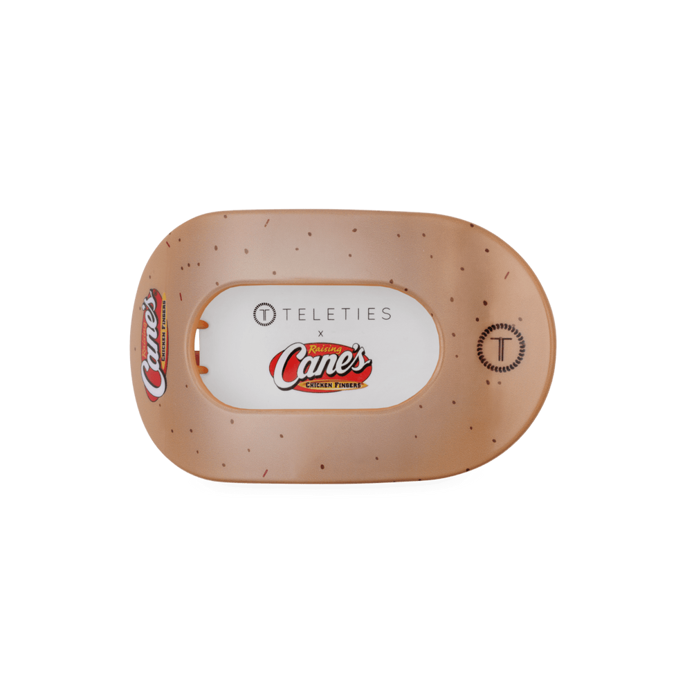 Raising Cane's Medium Flat Round Hair Clip - Hair Clips - TELETIES
