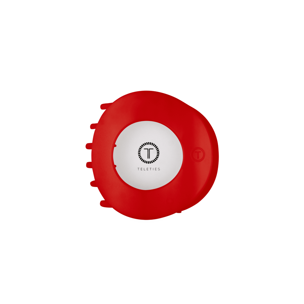 Red Carpet Ready Medium Flat Circle Hair Clip - Hair Clips - TELETIES

