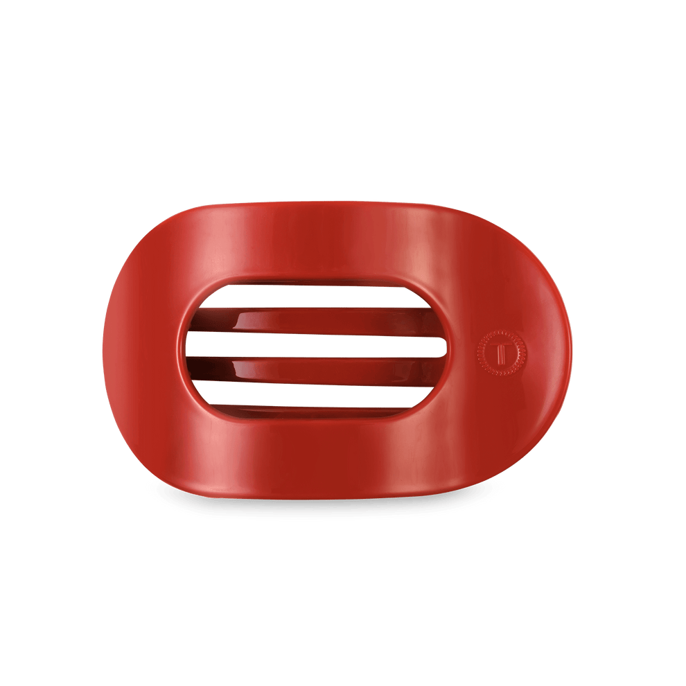 Red Carpet Ready Medium Flat Round Hair Clip - Hair Clips - TELETIES
