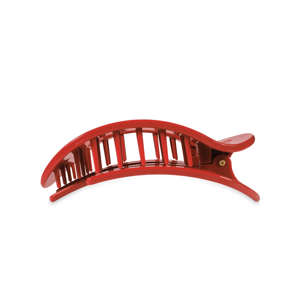 Red Carpet Ready Medium Flat Round Hair Clip - Hair Clips - TELETIES
