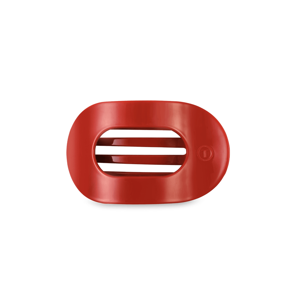 Red Carpet Ready Small Flat Round Hair Clip - Hair Clips - TELETIES
