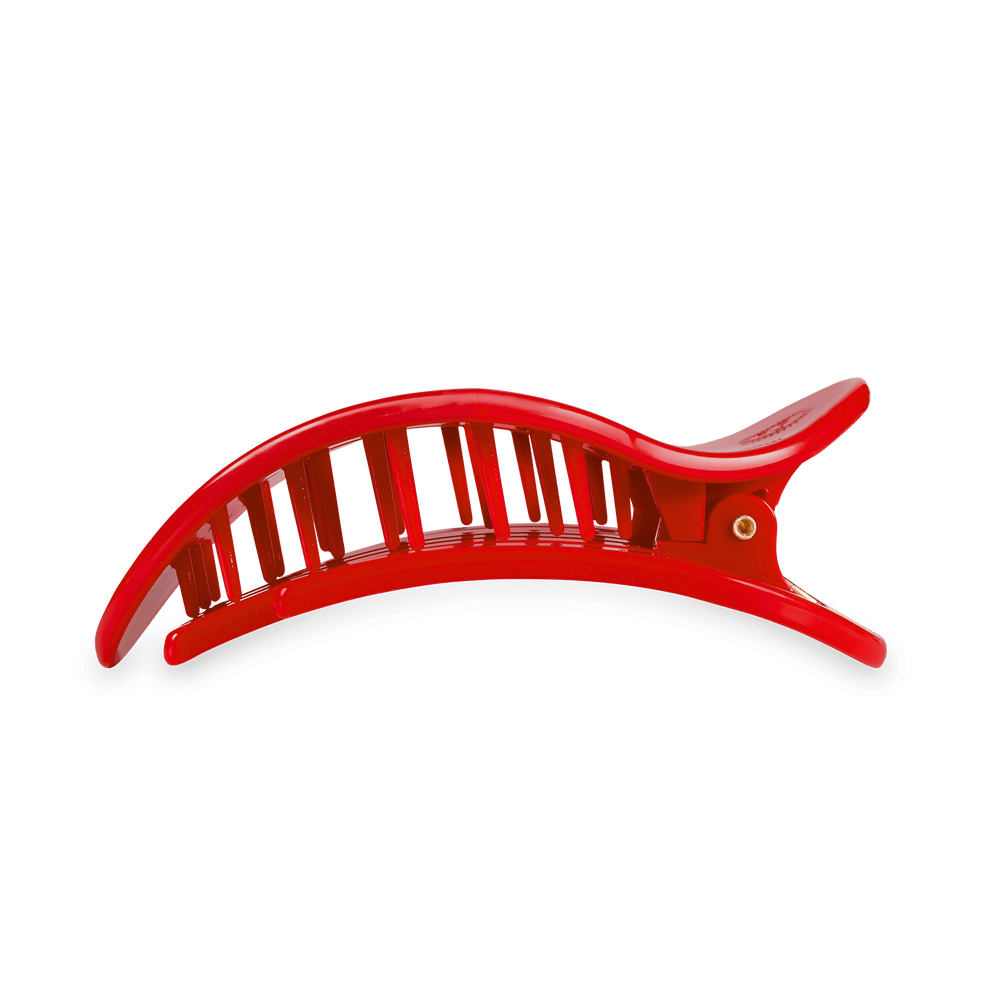 Red Heart Large Flat Hair Clip - Hair Clips - TELETIES
