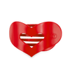 Red Heart Medium Flat Hair Clip - Hair Clips - TELETIES
