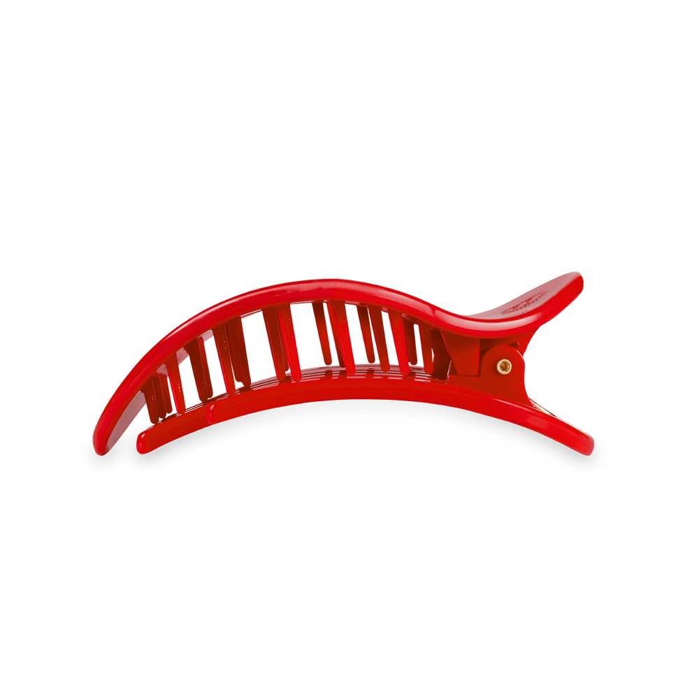 Red Heart Medium Flat Hair Clip - Hair Clips - TELETIES
