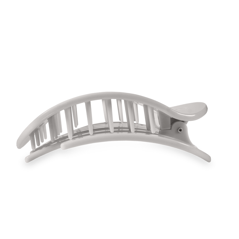 TELETIES - Roll Tide! Large Flat Round Hair Clip in Red Gray - Large - Image 3