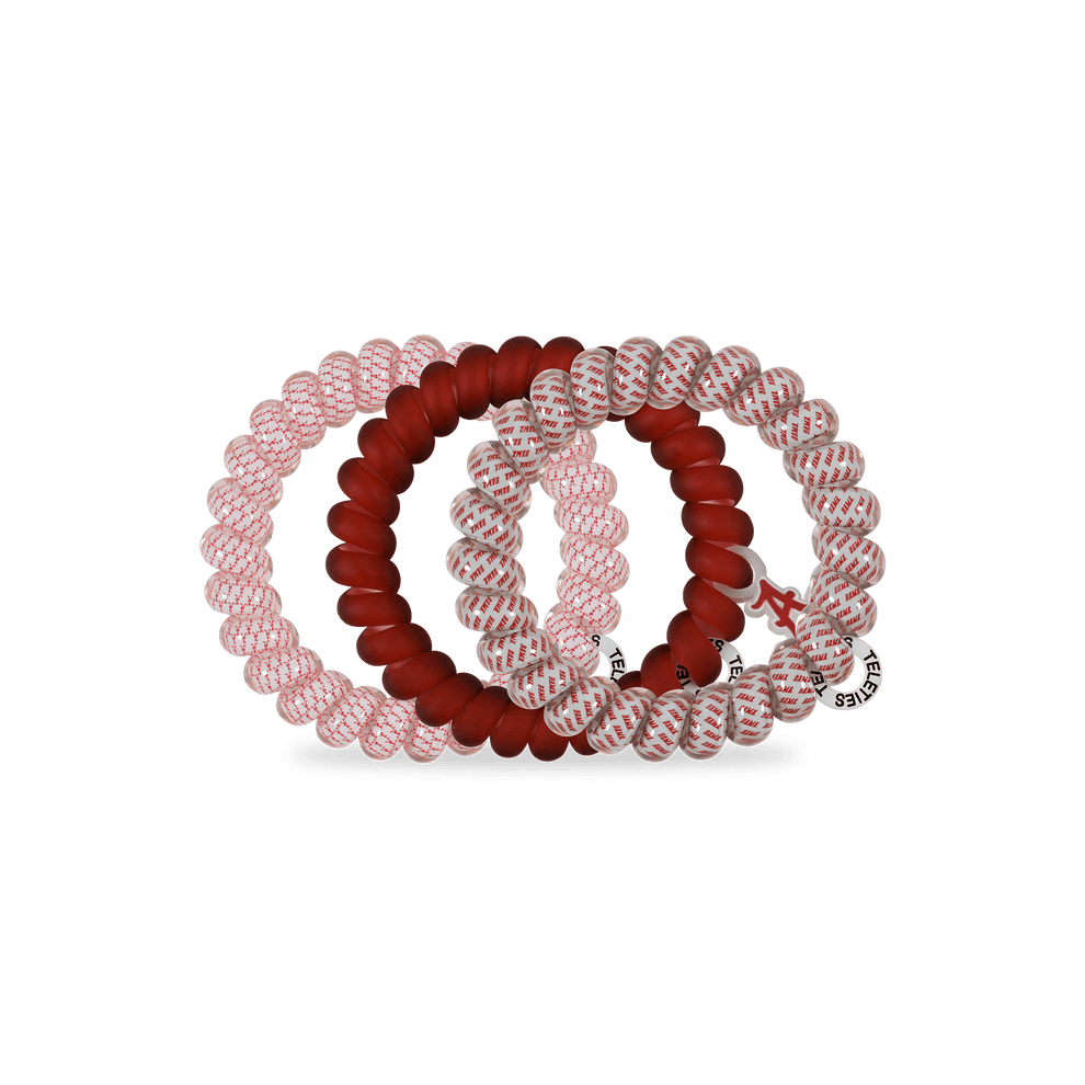 Roll Tide! Large Hair Ties - Hair Ties - TELETIES

