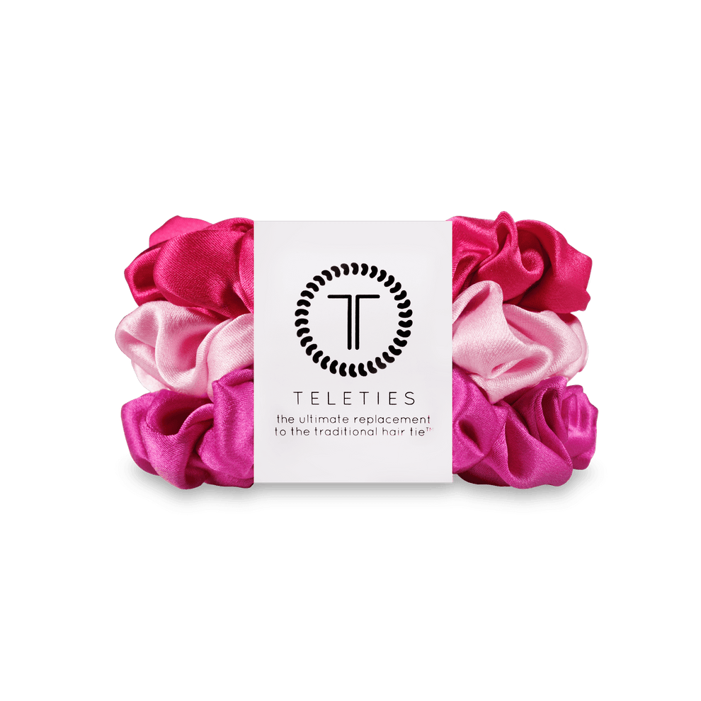 Rose All Day - Large Scrunchie - TELETIES
