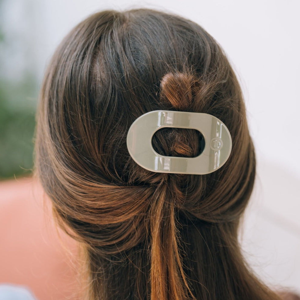 Sage It Ain't So Small Flat Round Hair Clip - Hair Clips - TELETIES
