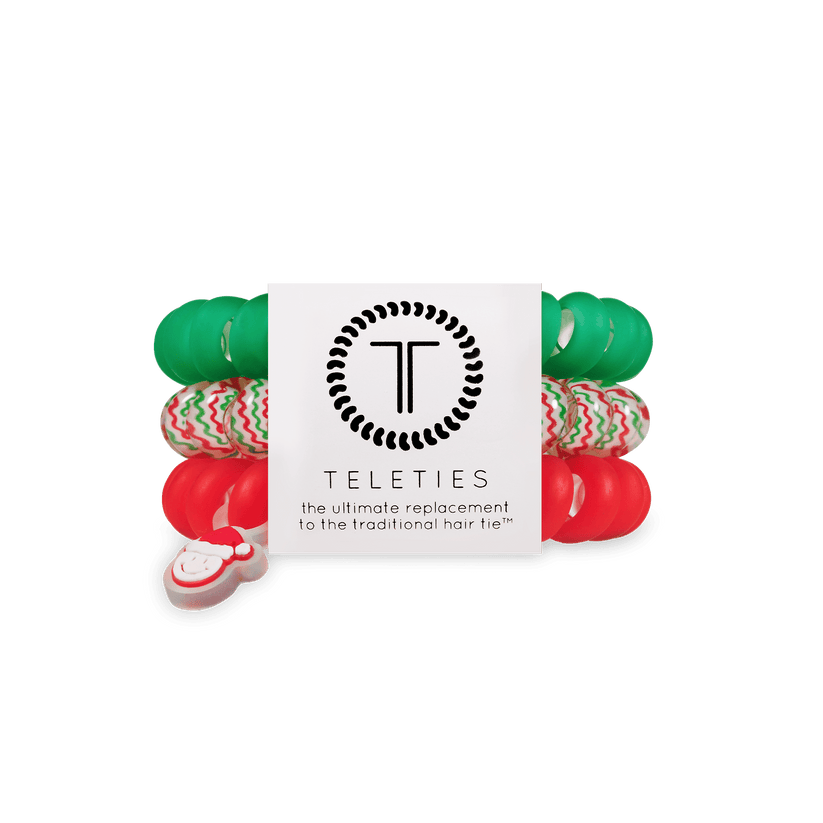 TELETIES - Santa Baby in Green Red - Large - Image 1