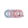 TELETIES - Sea Glass Tiny Hair Ties in Pink Blue Orange Purple - Tiny - Image - 2