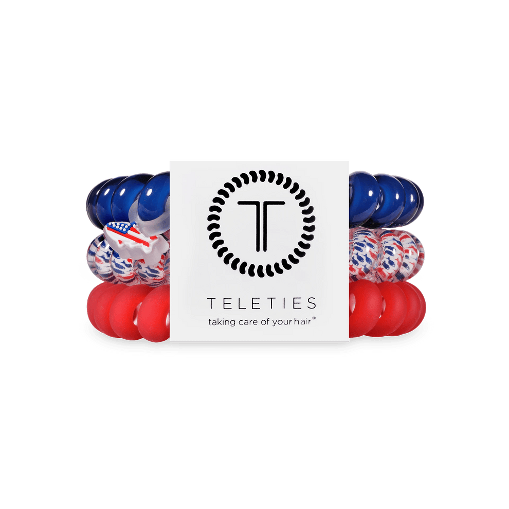 Sea to Shining Sea Large Hair Ties - Hair Ties - TELETIES
