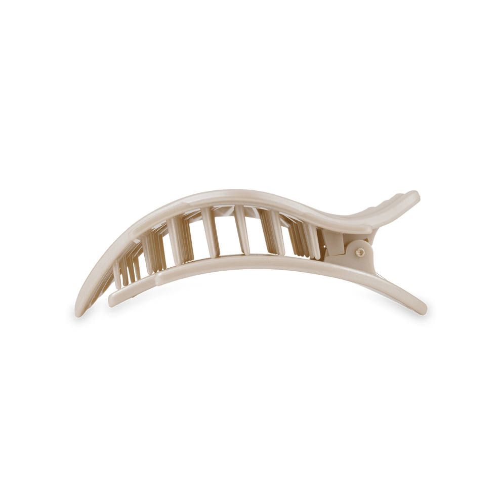 Shimmering Shell Medium Flat Hair Clip - Hair Clips - TELETIES
