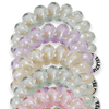 TELETIES - Shimmering Spring Tiny Hair Ties in Pink Green Yellow Purple Shimmer - Tiny - Image - 3