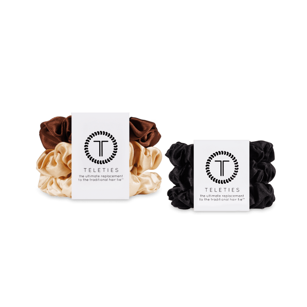 Silk Scrunchie Gift Set - Bundle - TELETIES
