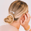 Silver Snap Clip (6Ct) - Hair Clips - TELETIES
