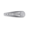 Silver Snap Clip (6Ct) - Hair Clips - TELETIES
