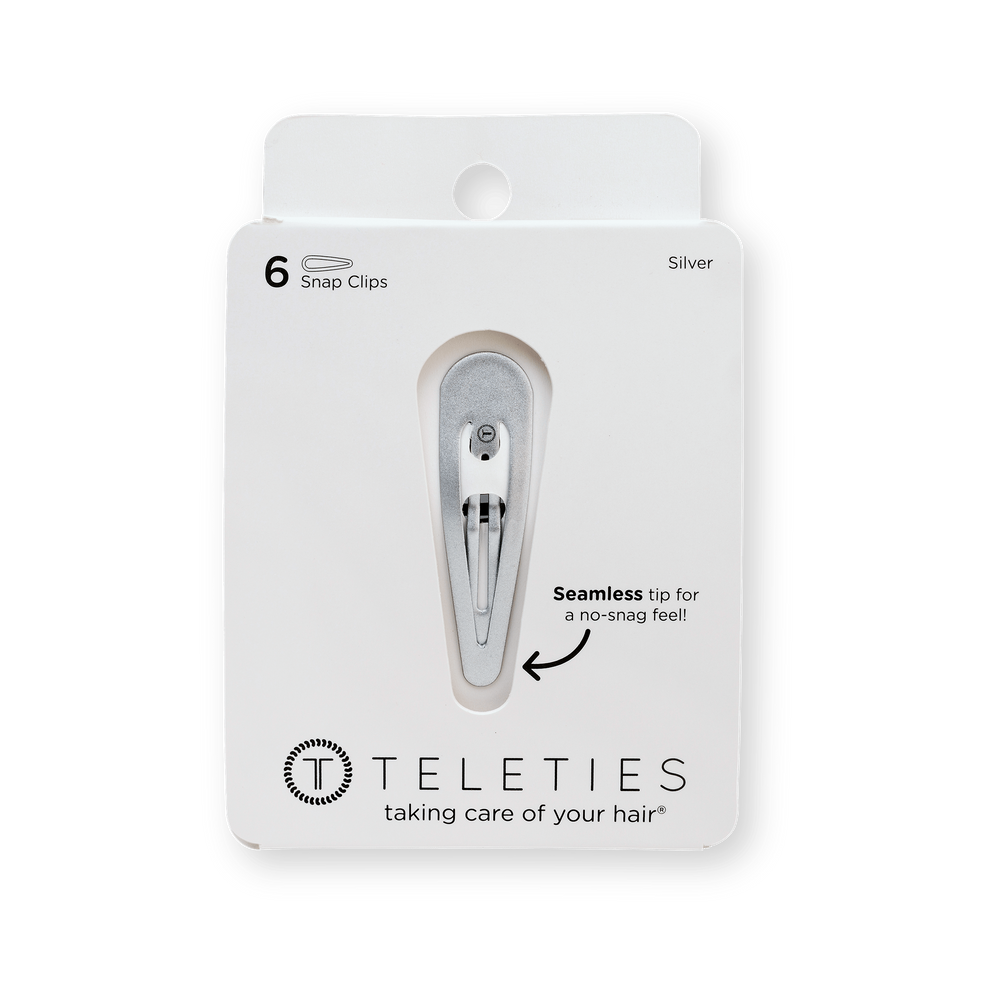 Silver Snap Clip (6ct) - Snap Clip - TELETIES
