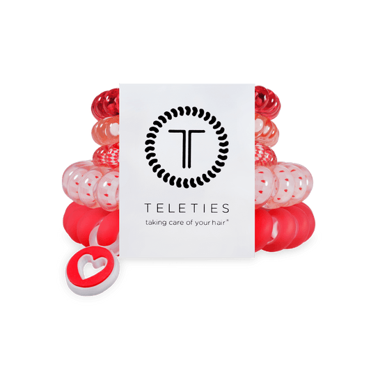 Soul Mate Mix Pack Hair Ties in Red White - Mix Pack