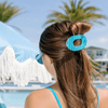 Splash Zone Medium Flat Round Hair Clip - Hair Clips - TELETIES
