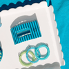 Splash Zone Small Flat Rectangle Hair Clip - Hair Clips - TELETIES
