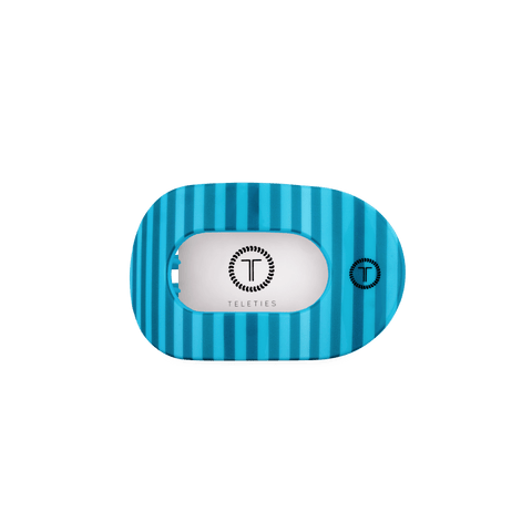 Splash Zone Small Flat Round Hair Clip