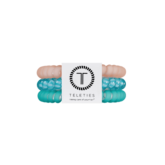Splash Zone Small Hair Ties
                in Pink Blue - Small
              