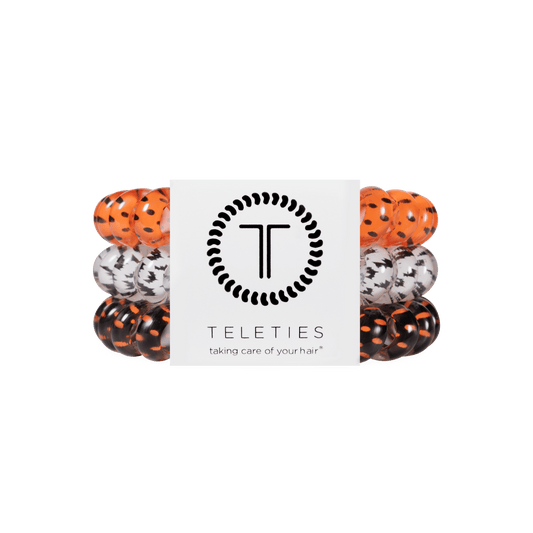 Spots & Spells Large Hair Ties
                in Orange Black - Large
              