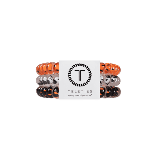 Spots & Spells Small Hair Ties
                in Orange Black - Small
              